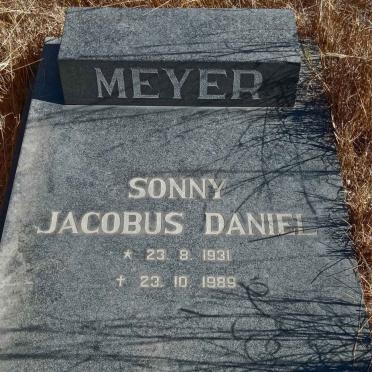 MEYER Jacobus Daniel 1931-1989 