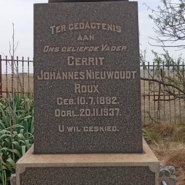 ROUX Gerrit Johannes Nieuwoudt 1882-1937_2