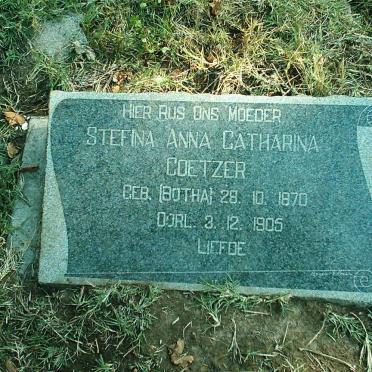 COETZER Stefina Anna Catharina 1870-1905