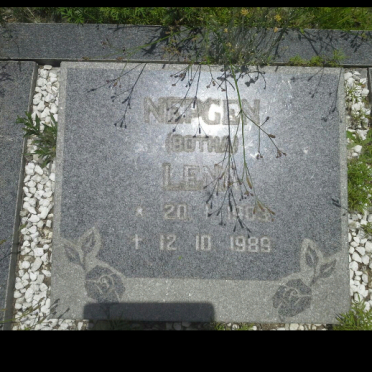 NEPGEN Lena nee BOTHA 190?-1989