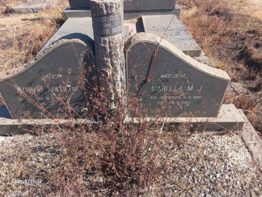 ? Wynand Frederik 1885-19?? & Isabella M.J. 1890-1983