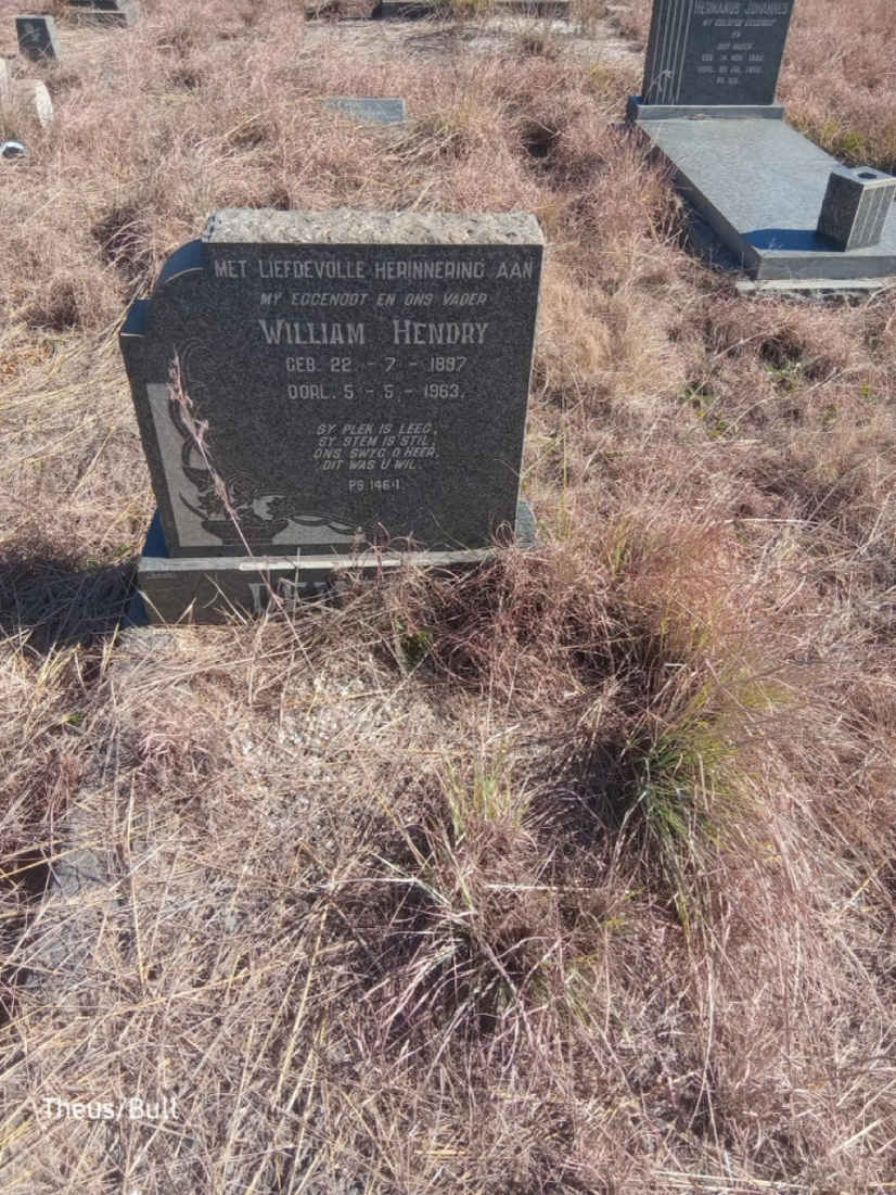 ? William Hendry 1897-1963