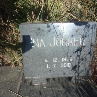 JONKER Ina 1924-2010