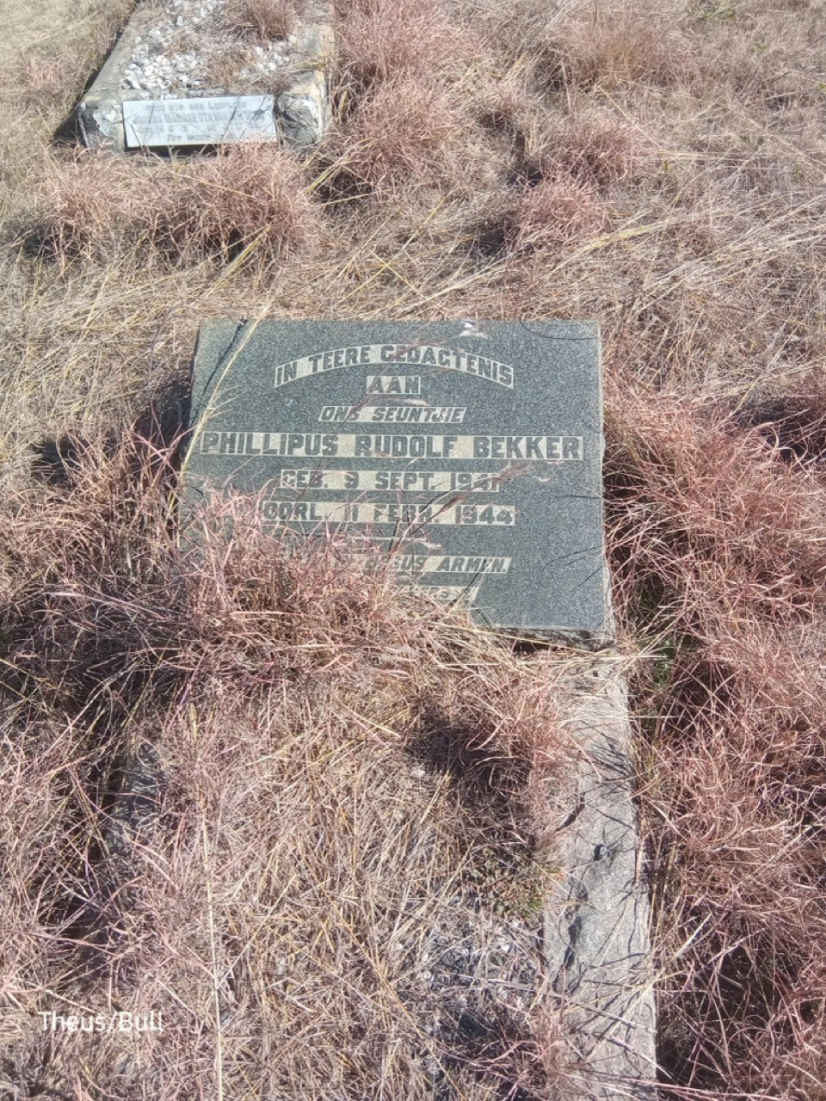 BEKKER Phillipus Rudolf 1941-1944