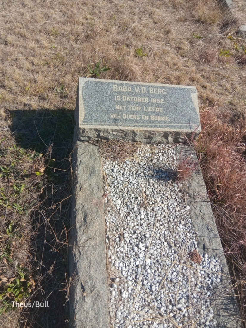 BERG, v.d. 1952-1952