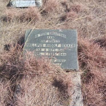 BEKKER Phillipus Rudolf 1941-1944