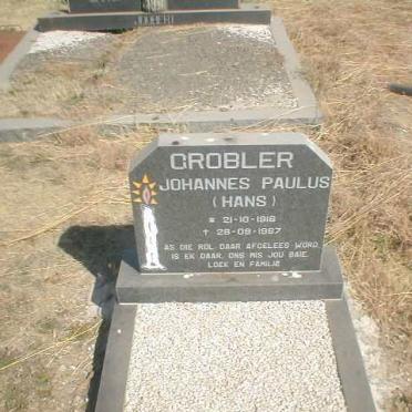 GROBLER Johannes Paulus 1918-1967