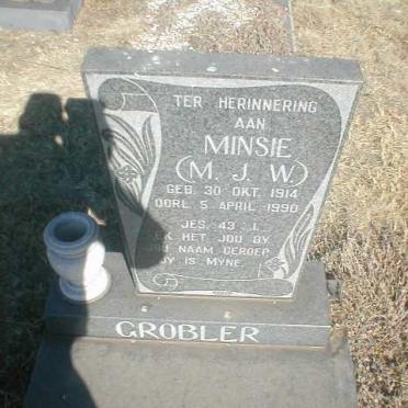 GROBLER M.J.W. 1914-1990