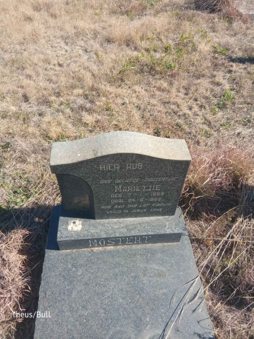 MOSTERT Marietjie 1959-1963