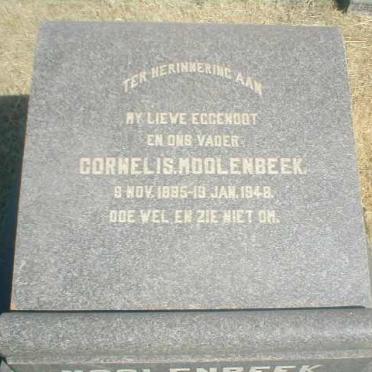 MOOLENBEEK Cornelis 1885-1948
