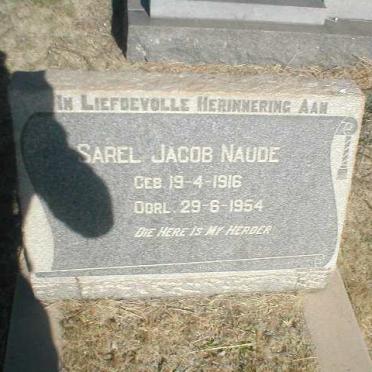 NAUDE Sarel Jacob 1916-1954