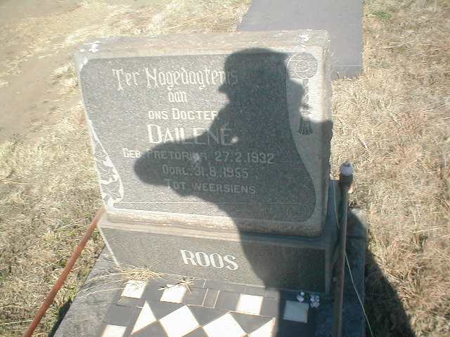 ROOS Dailene nee PRETORIUS 1932-1955