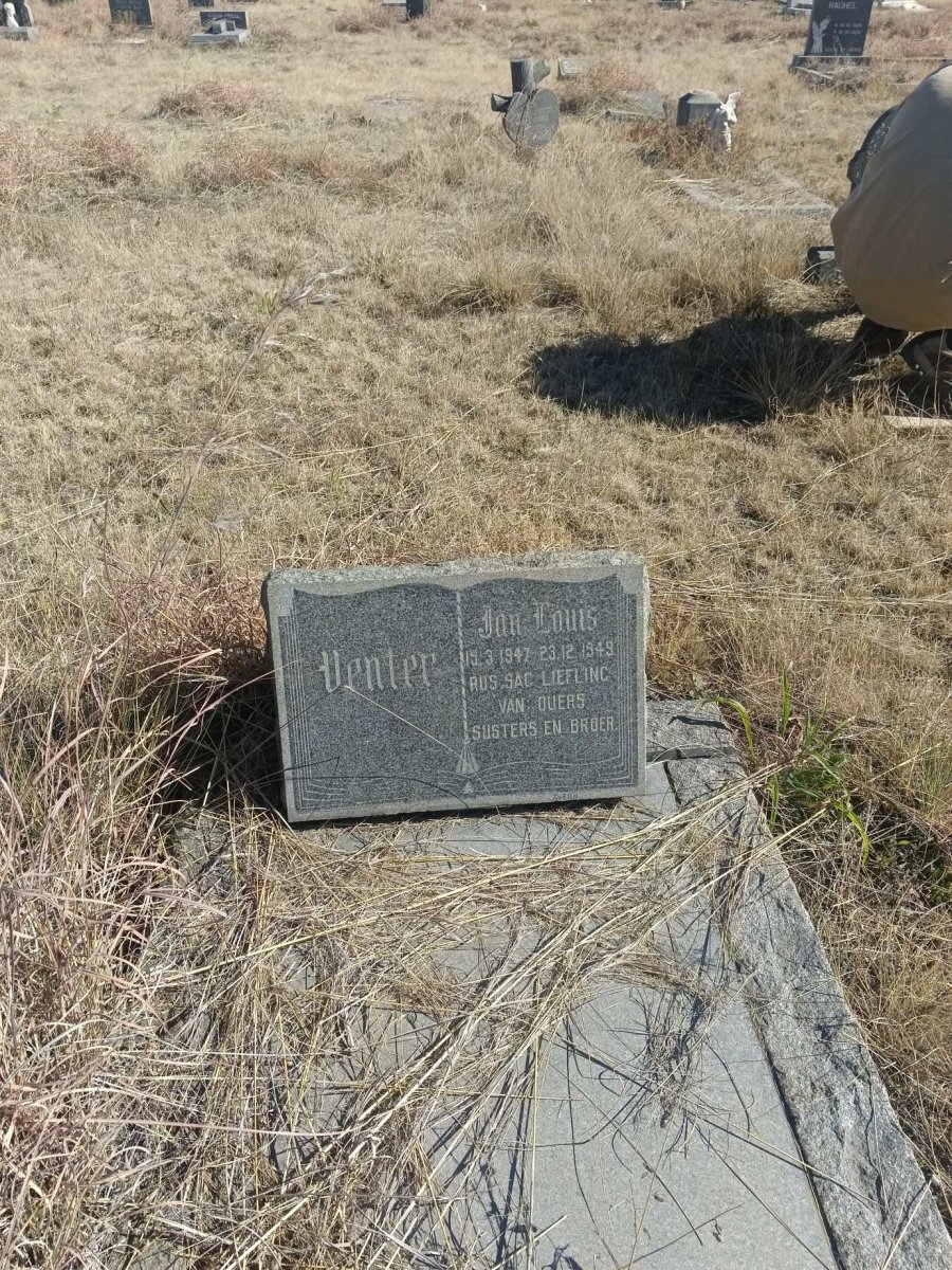VENTER Jan Louis 1947-1949
