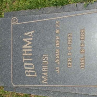 BOTHMA Marius 1963-1969