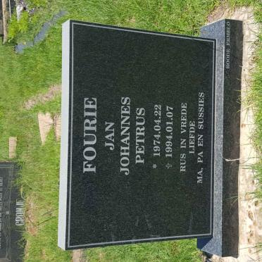 FOURIE Jan Johannes Petrus 1974-1994