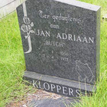 KLOPPERS Jan Adriaan 1956-1977