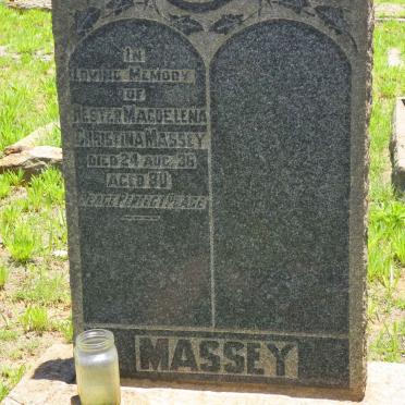 MASSEY Hester Magdelena Christina -1936