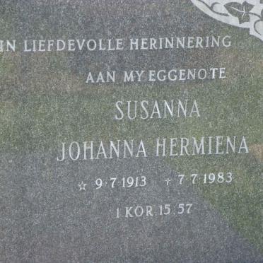 MERWE Izak Johannes, van der 1910-1986 &amp; Susanna Johanna Hermiena 1913-1983