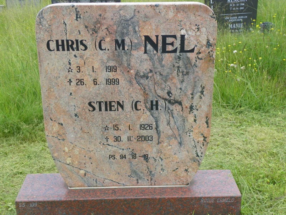 NEL C.M. 1919-1999 &amp; C.H. 1926-2003