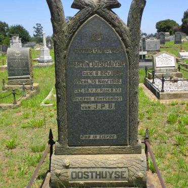OOSTHUYSE Martin 1878-1918
