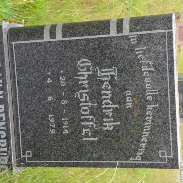 RENSBURG Hendrik Christoffel, Janse van 1914-1979