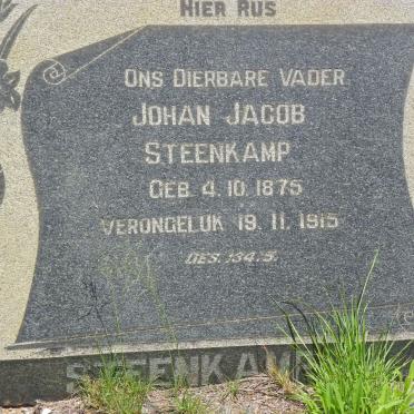 STEENKAMP Johan Jacob 1875-1915