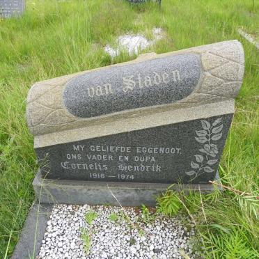 STADEN Cornelis Hendrik, van 1916-1974
