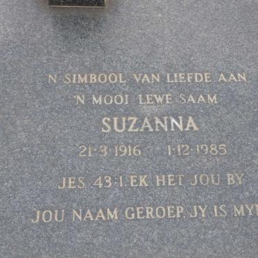 VILJOEN Suzanna 1916-1985