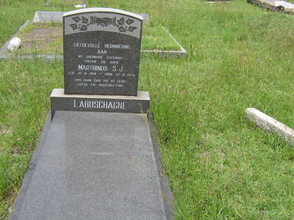 LABUSCHAGNE Marthinus S.J. 1914-1979