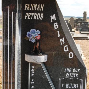 MBINGO Fannah Petros 1964-2005