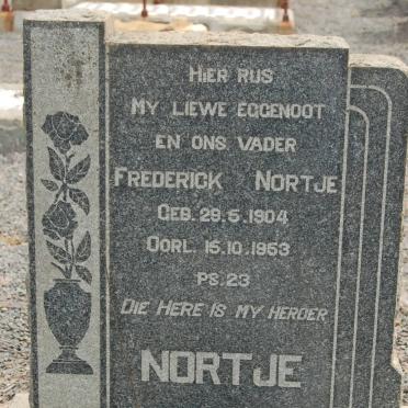NORTJE Frederick 1904-1953