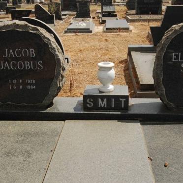 SMIT Jacob Jacobus 1928-1984 &amp; Heila Elizabeth Sophia 1934-1998