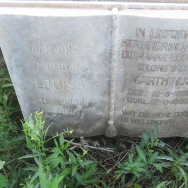 ? Marthinus 1888-1956 & Louisa 1898-1975