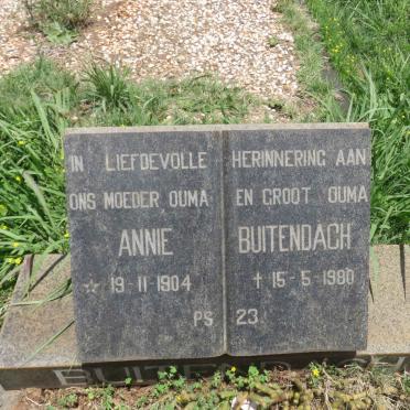 BUITENDACH Annie 1904-1980