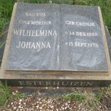 ESTERHUIZEN Wilhelmina Johanna 1888-1978