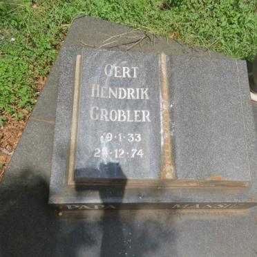 GROBLER Gert Hendrik ??33-??74