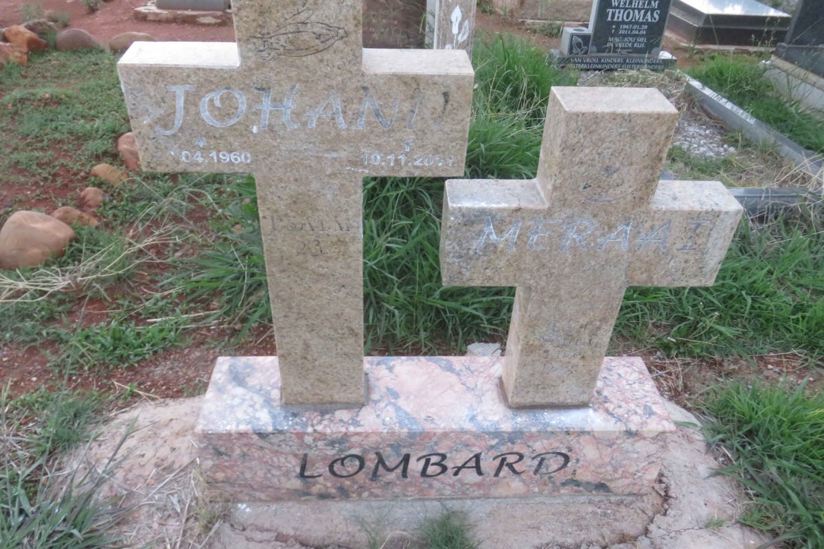 LOMBARD Johann 1960-2011 & Meraai