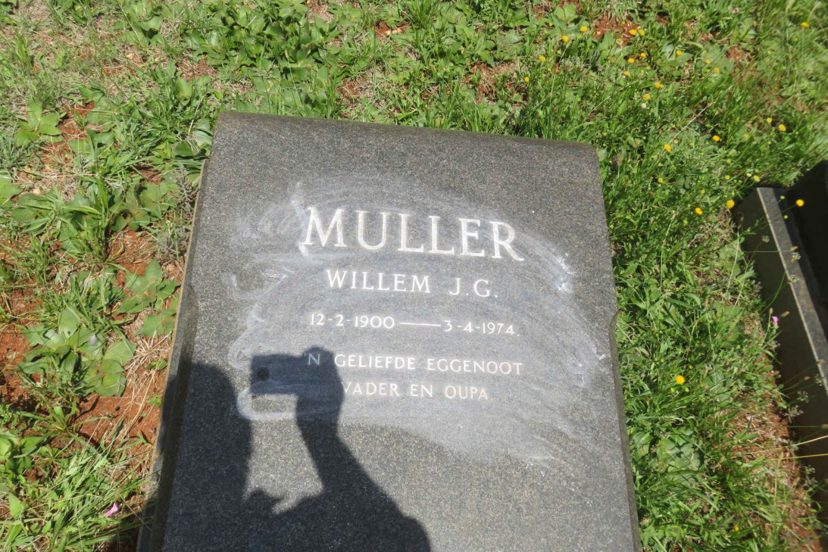MULLER Willem J.G. 1900-1974
