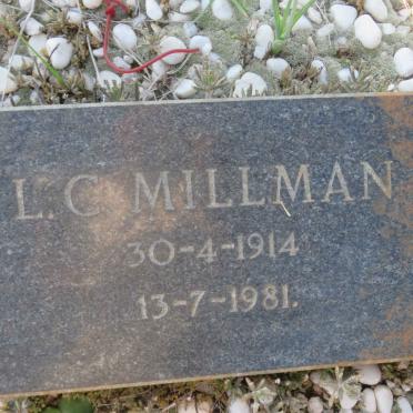 MILLMAN L.C. 1914-1981