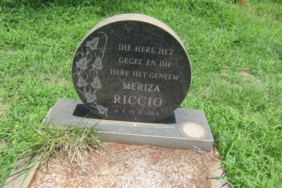 RICCIO Meriza 1984-1984