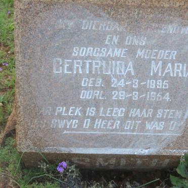 SMITH Gertruida Maria 1895-1954