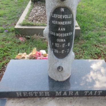 TAIT Hester Mara 1923-2016