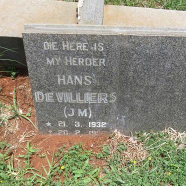 VILLIERS J.M., de 1932-1996
