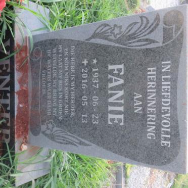 VENTER Fanie 1937-2016
