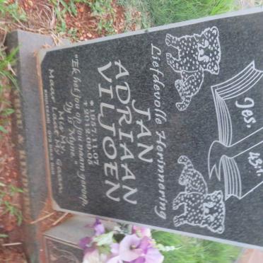 VILJOEN Jan Adriaan 1957-2012