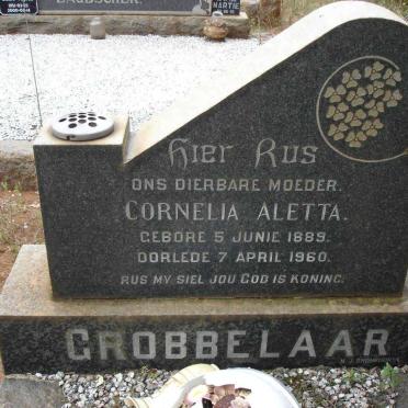 GROBBELAAR Cornelia Aletta 1889-1960