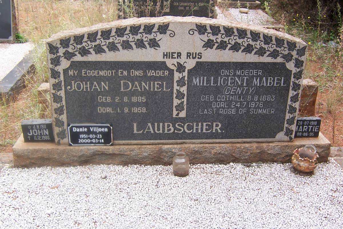 LAUBSCHER :: COTHILL :: VILJOEN
