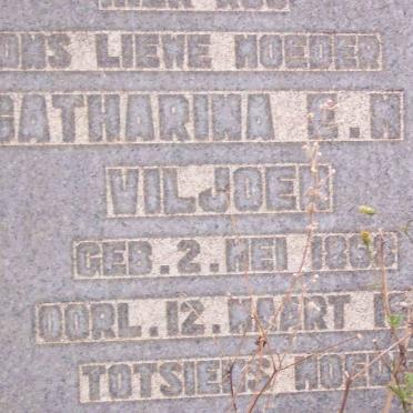 VILJOEN Catharina E. N. 1868-1945