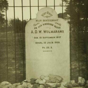 Mpumalanga, DELMAS district, Koffiespruit 197 IR, farm cemetery