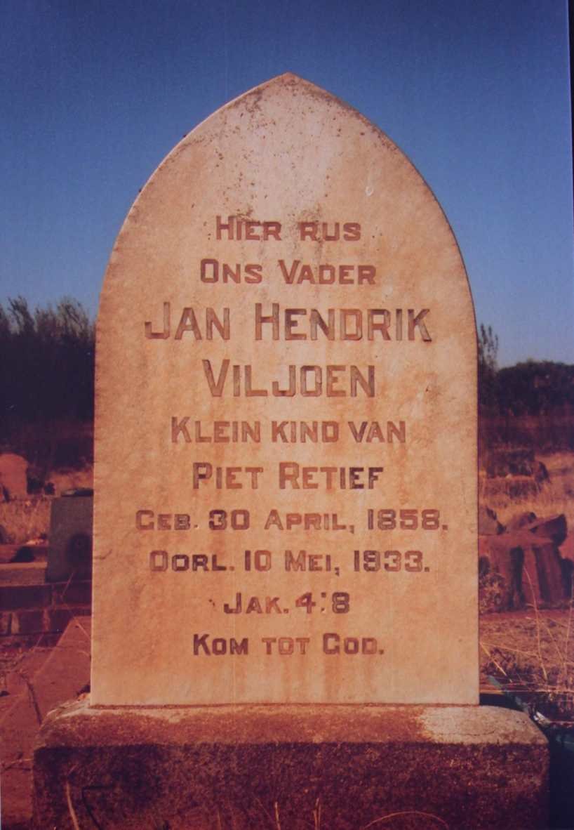 VILJOEN Jan Hendrik 1858-1933